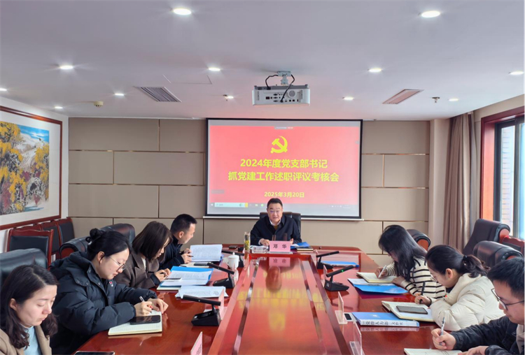 集團(tuán)公司召開2024年度黨支部書記抓黨建工作述職評議會(huì)